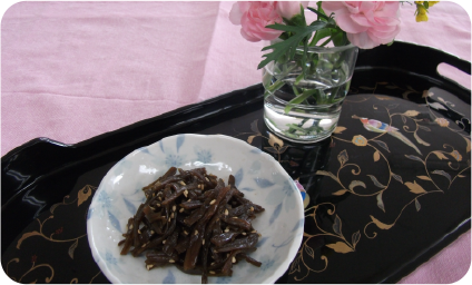 つる姫（さつまいものつるの佃煮）