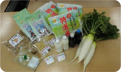 季節に応じた様々な加工品