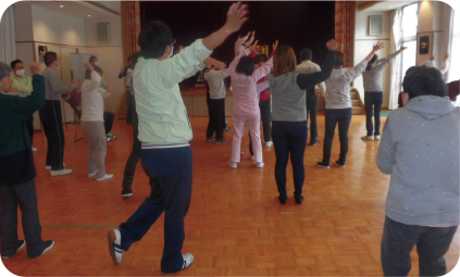 実務者研修生との交流